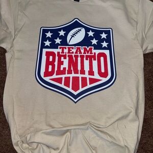 Team Benito Cream T-Shirt